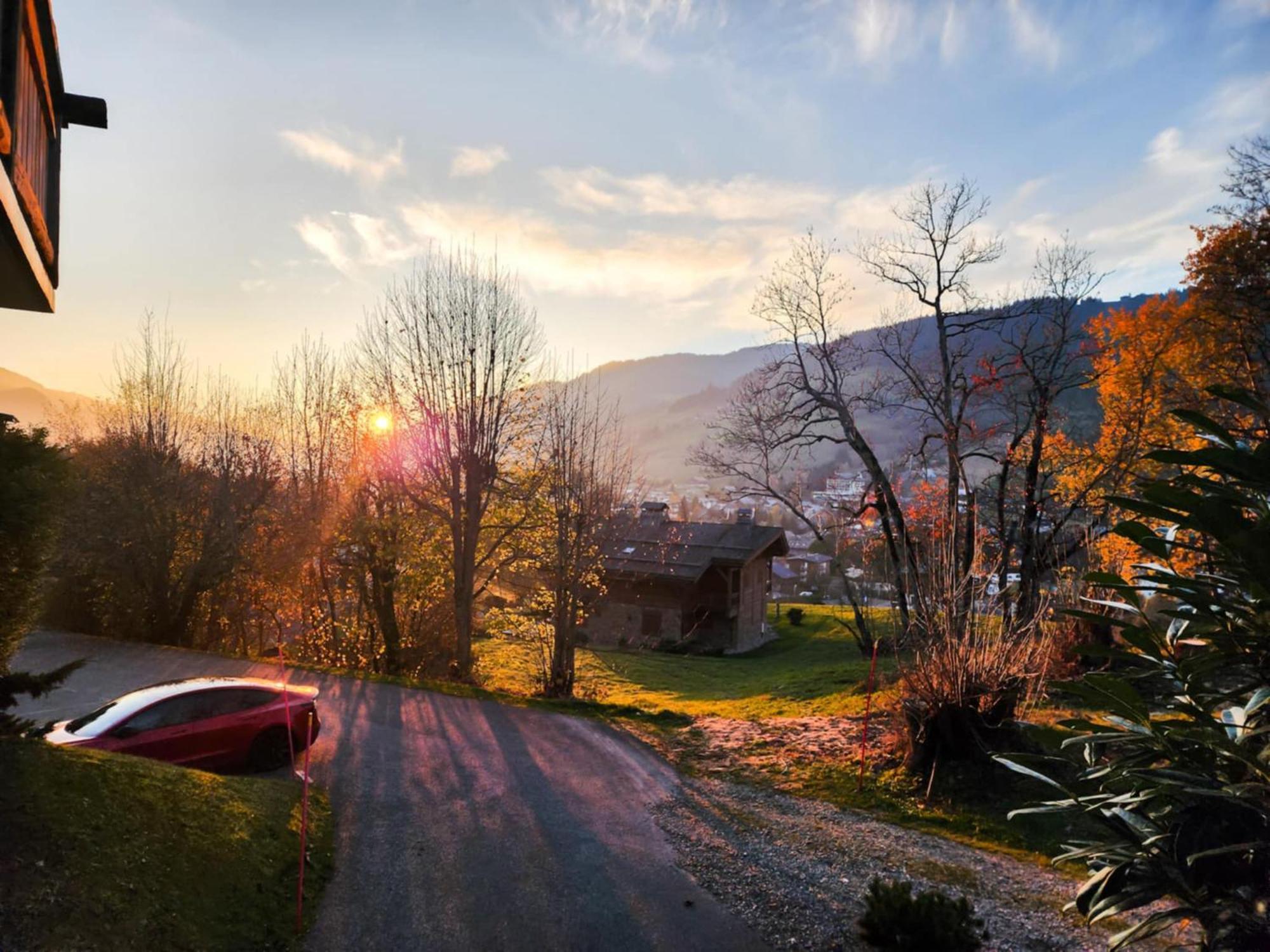 Logement A Megeve Avec Jardin Exterior photo