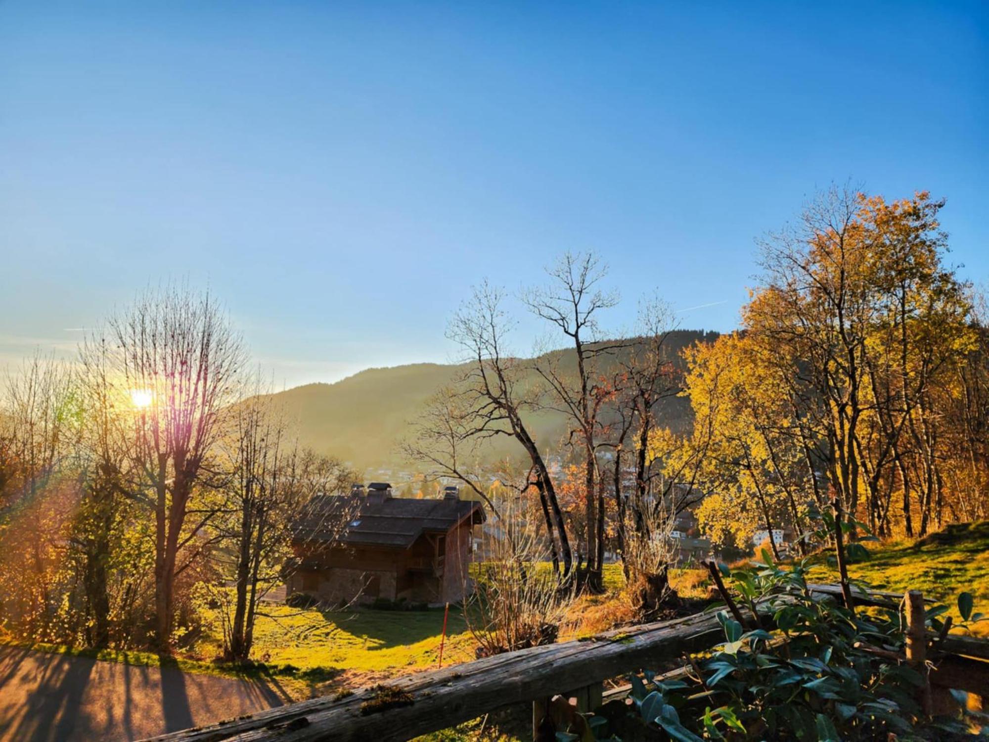 Logement A Megeve Avec Jardin Exterior photo