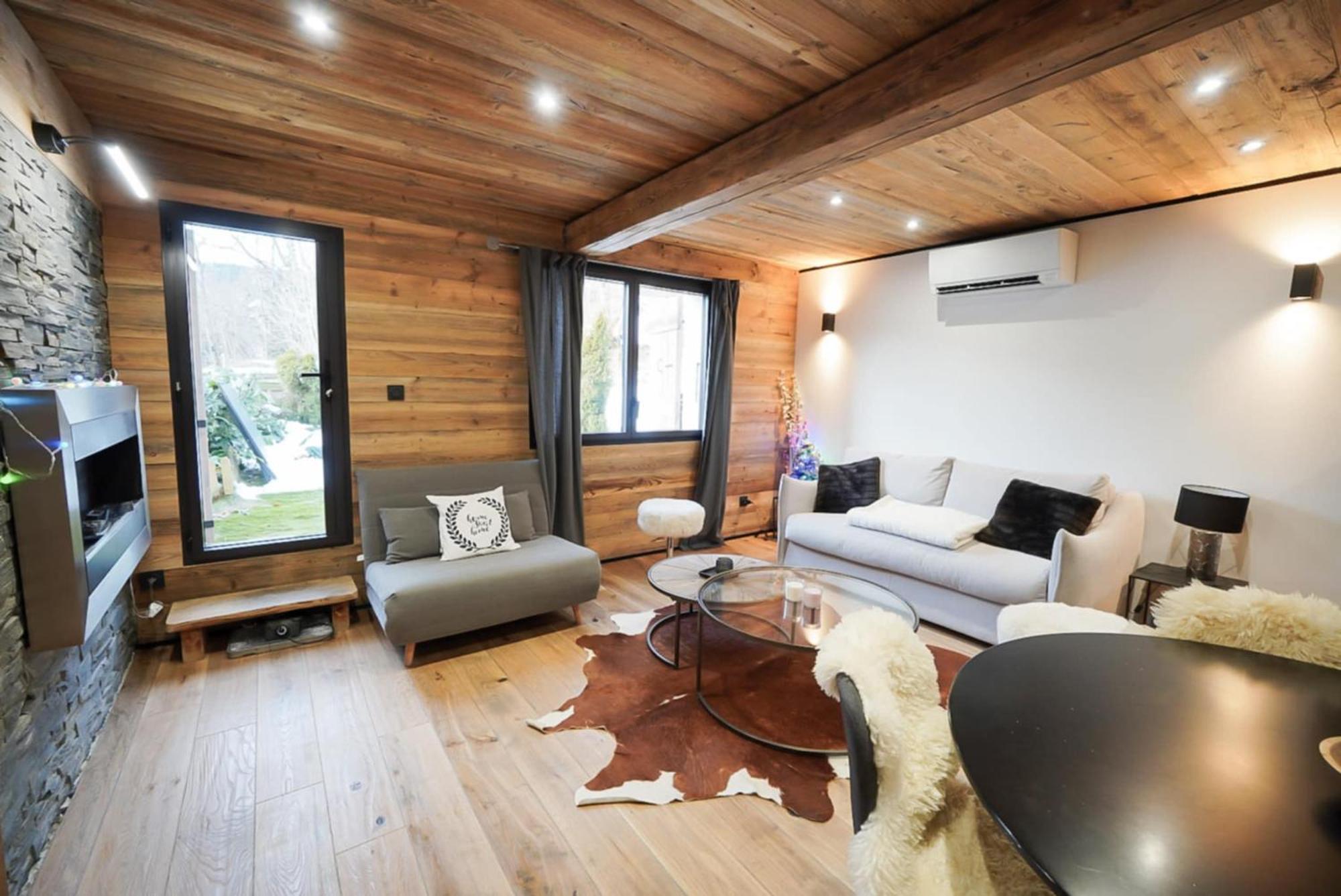 Logement A Megeve Avec Jardin Exterior photo